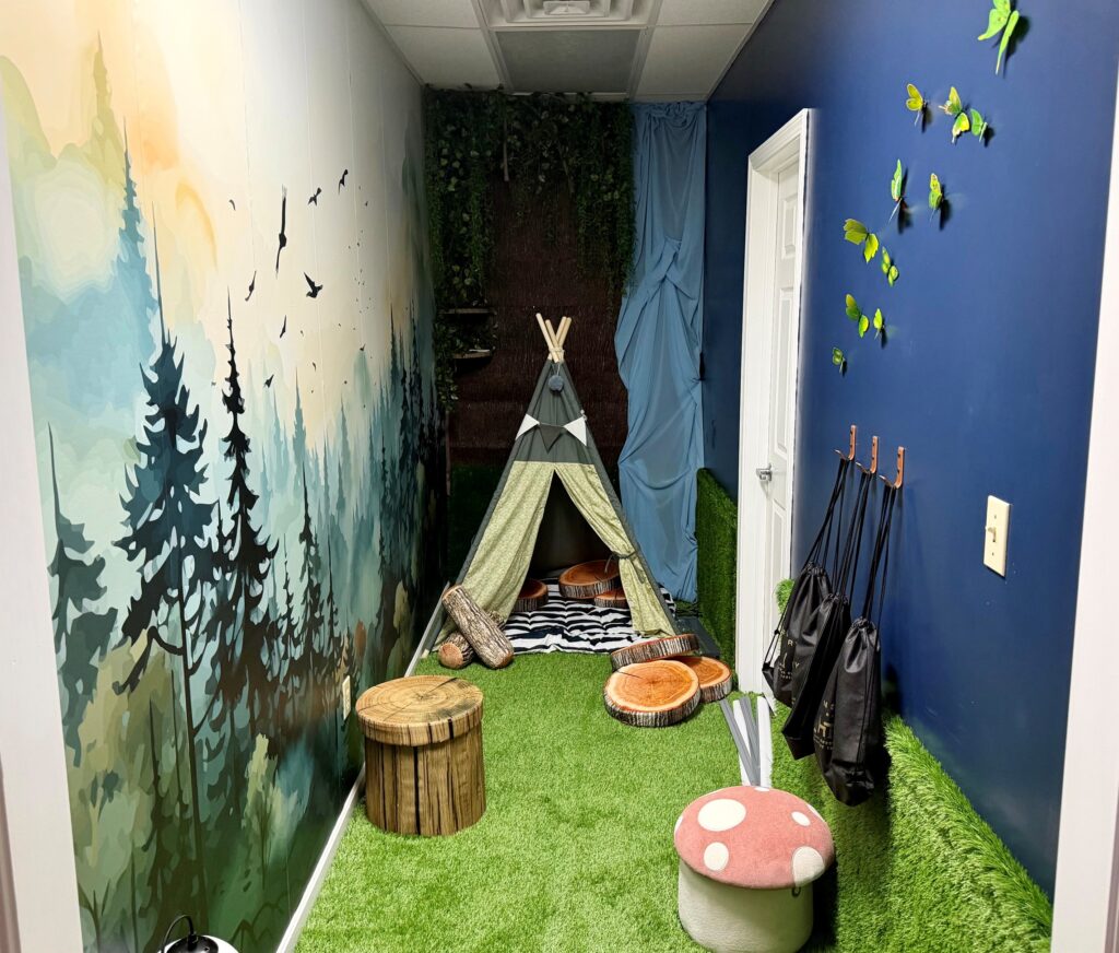 Sensory room for Special Touch Ministry.