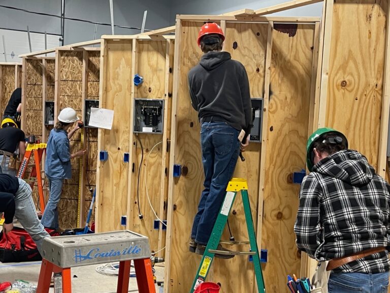 Competition gives students a glimpse into life as an electrician