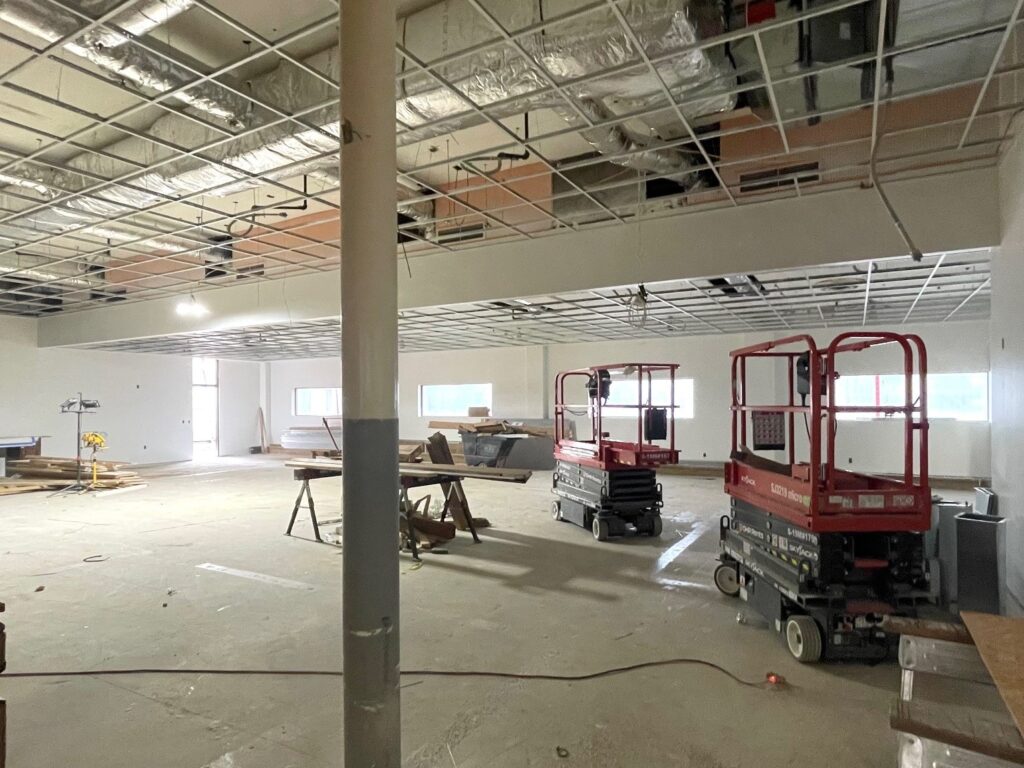 Area for events inside the Mahoning County Veterans Service Commission.