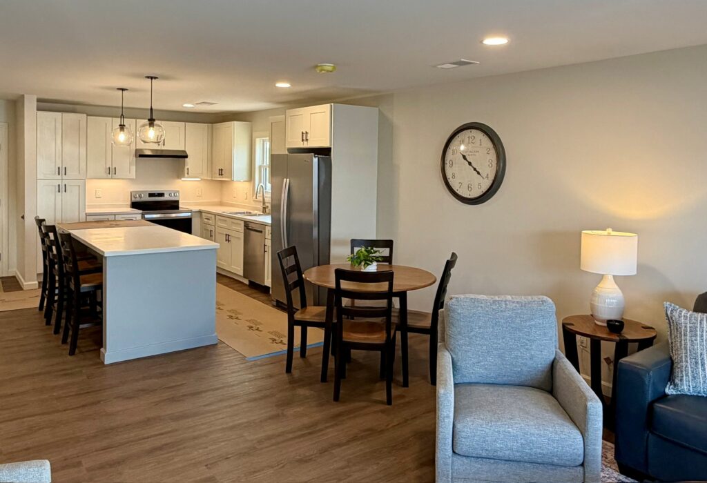 Inside villa at Shepherd of the Valley in Salem.