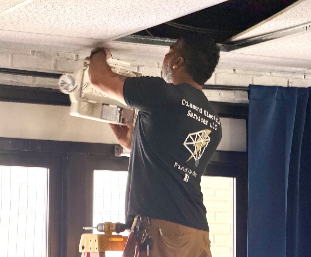 Diamond Electric made upgrades to emergency systems for Special Touch Ministry building.