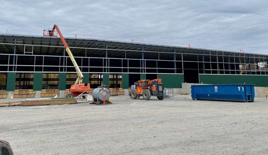 Liberty Electric is the contractor for Cleveland Steel Container on Enterprise Drive in Warren.