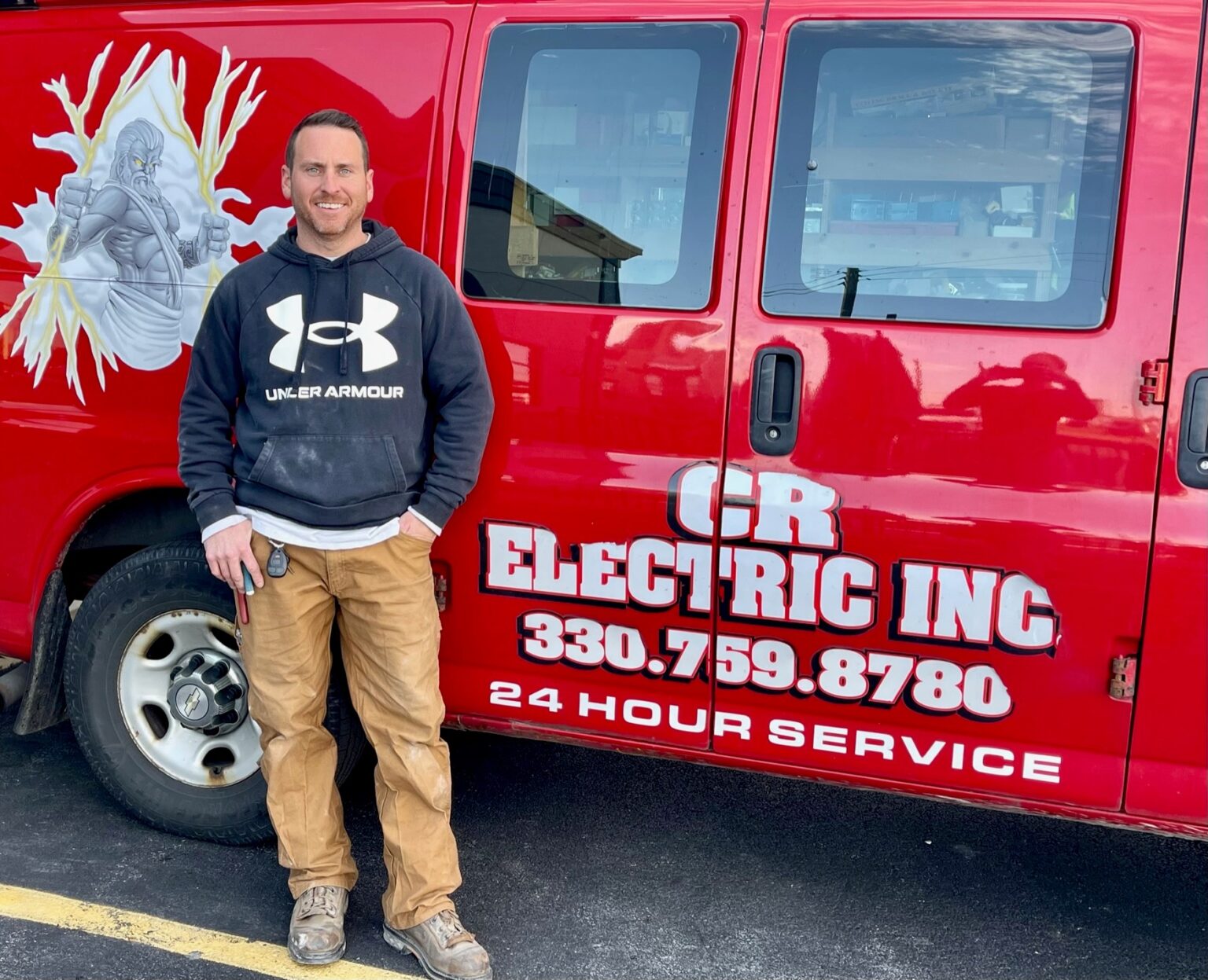 Journeyman electrician finds power in unconventional path to career