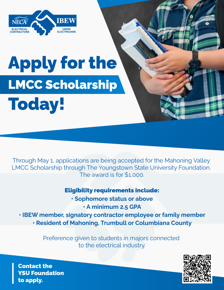 Application period opens for LMCC Scholarship at Youngstown State