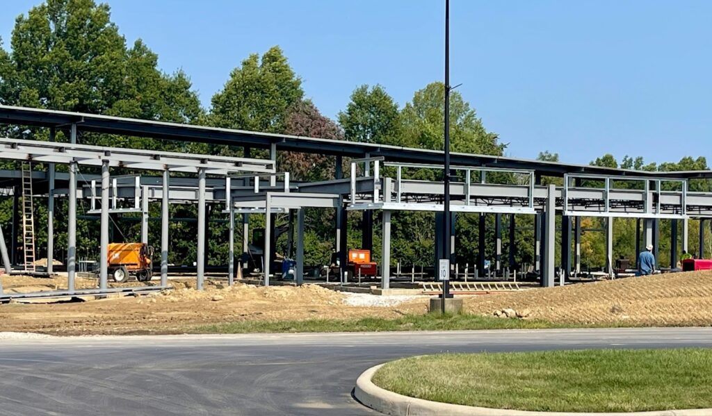 Outside of the $5 million health and wellness center expansion at MCCTC. It will provide more training for students and use by the community.