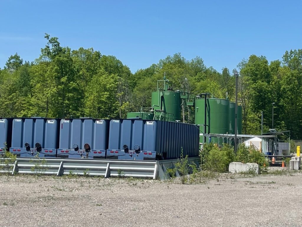 The entire injection well site, which is now online, took CR Electric four months to complete.
