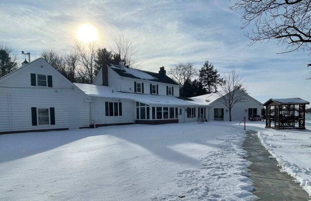 Wide outside view of the first responder wellness center that opened in October 2025. Dickey Electric is the electrical contractor helping with renovations.